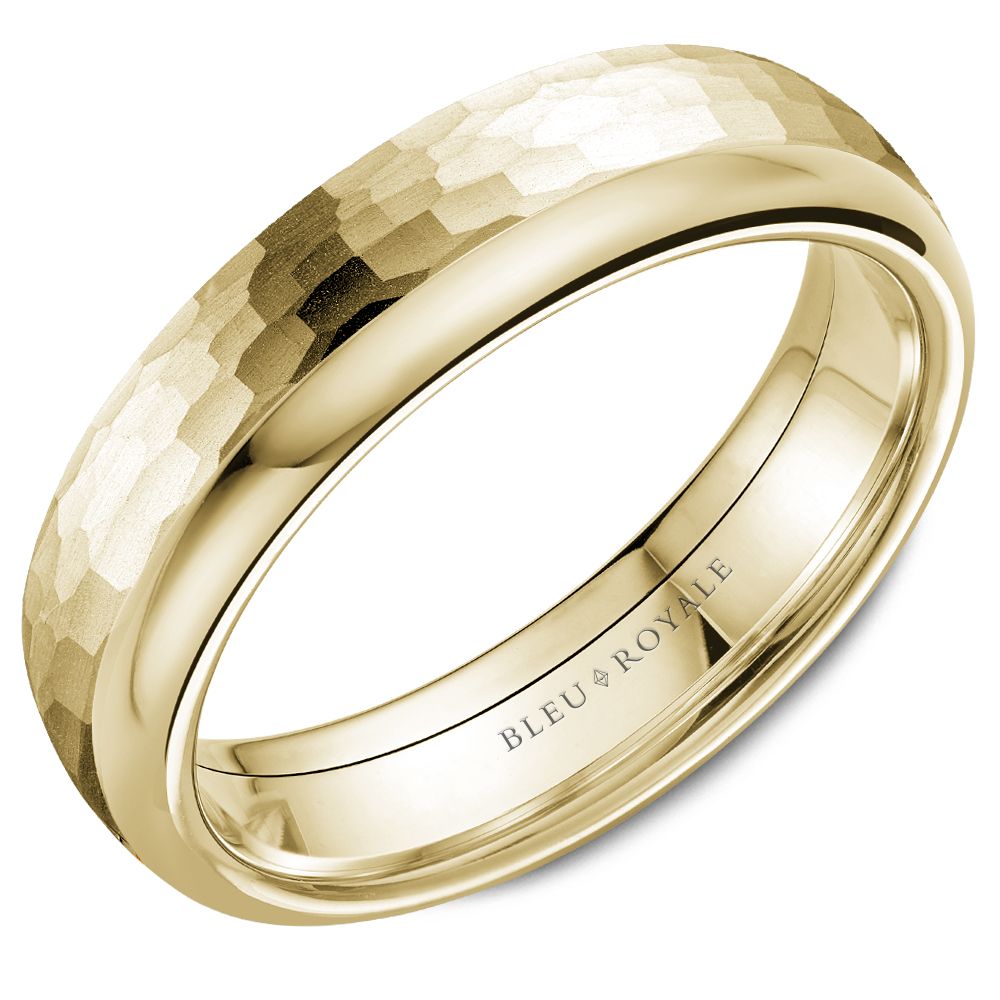 Bleu Royale Wedding Band - RYL-150Y6-S10