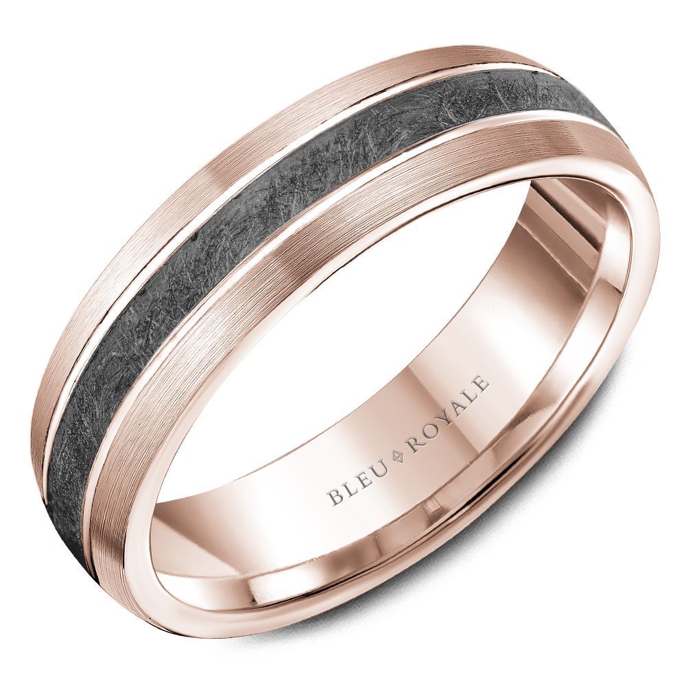 Bleu Royale Wedding Band - RYL-164TR6-M10