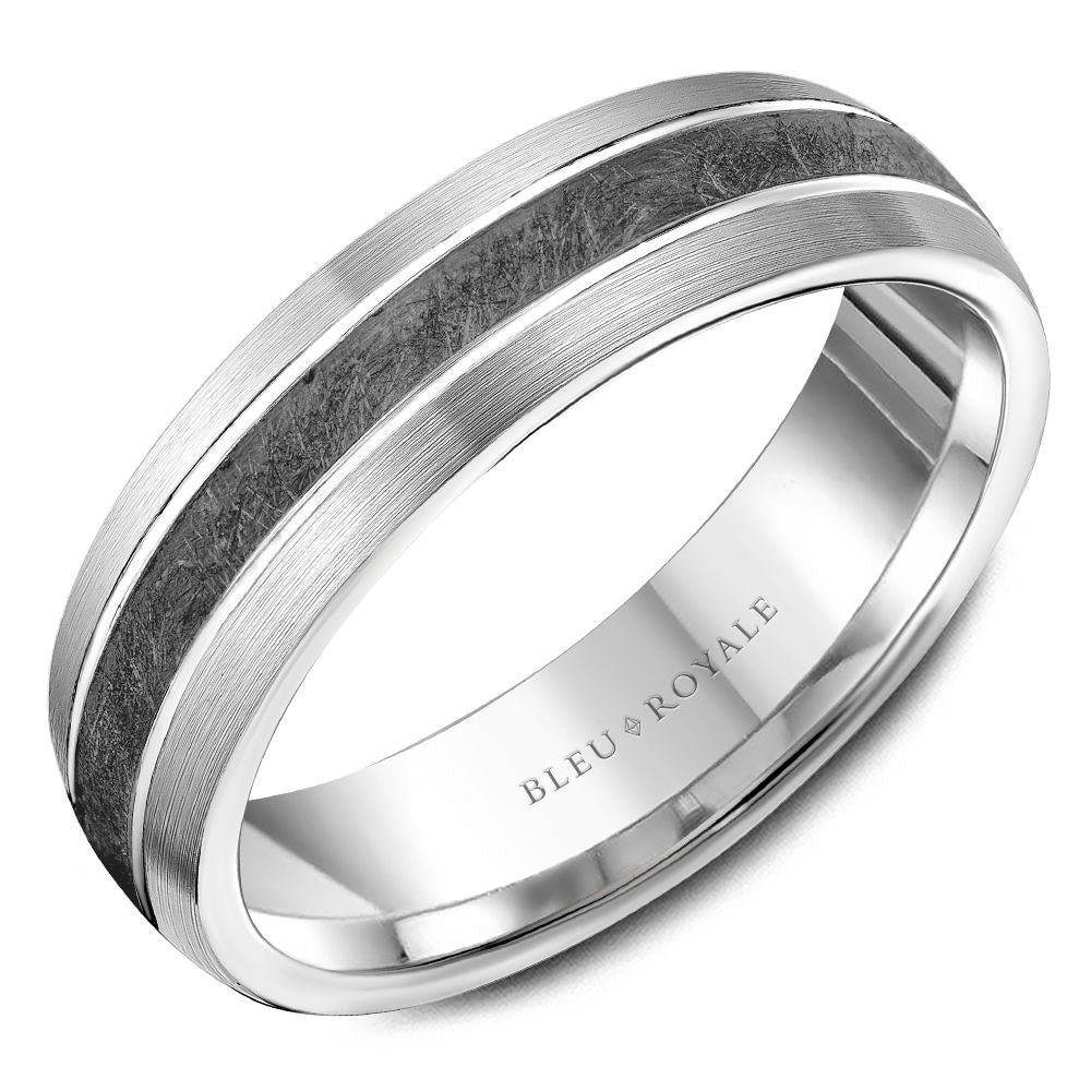 Bleu Royale Wedding Band - RYL-164TW6-M10