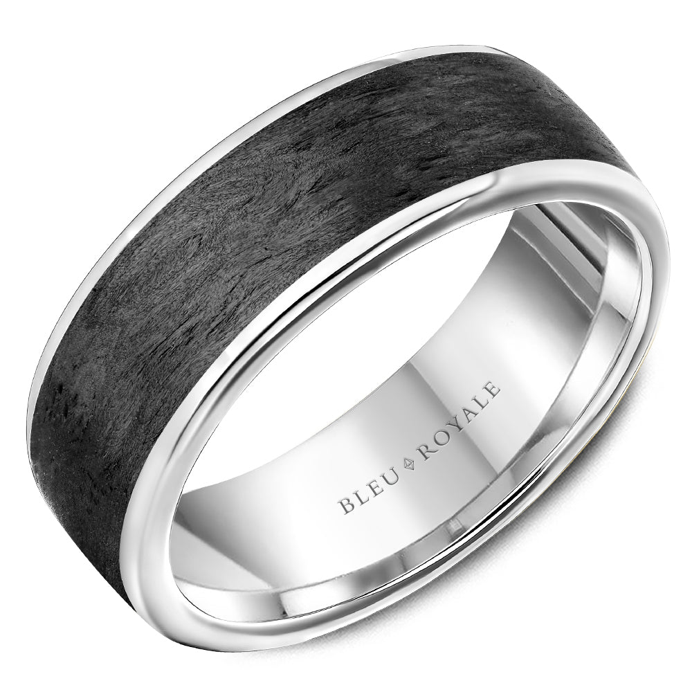 Bleu Royale Wedding Band - RYL-175W75-M10