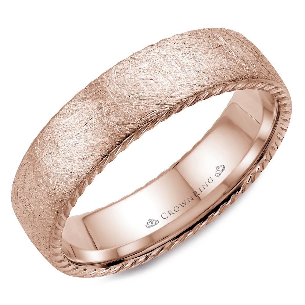 Crownring Wedding Band - WB-006R6R-M10