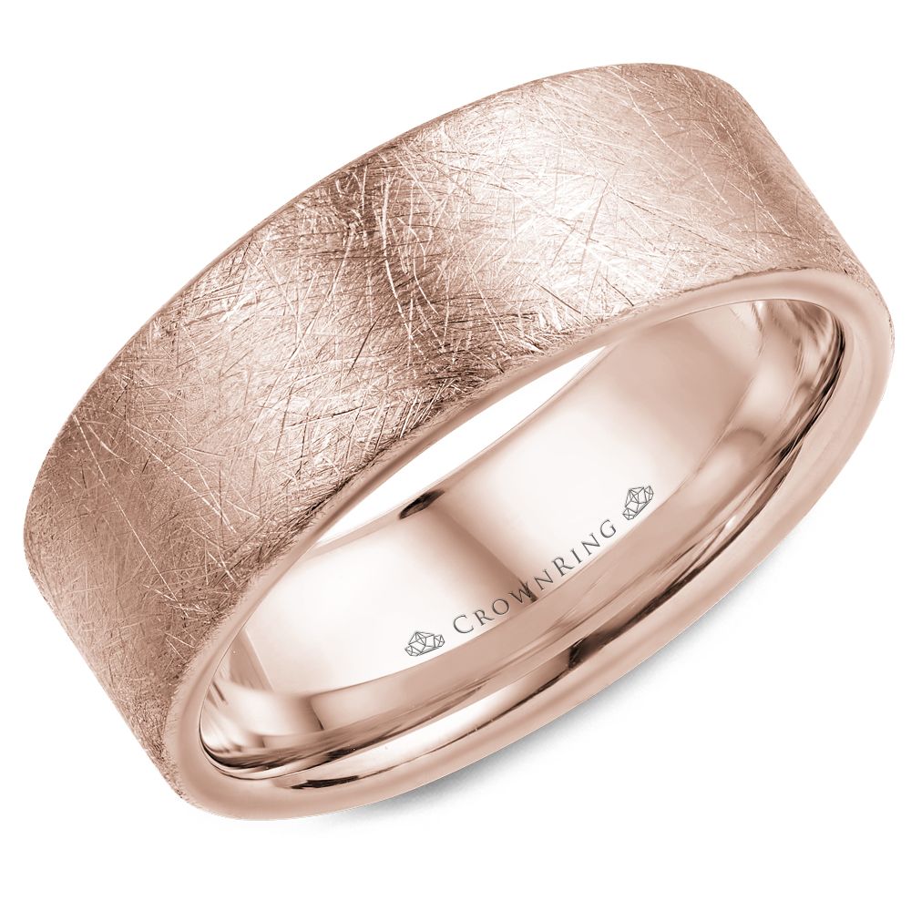 Crownring Wedding Band - WB-025C8R-S10