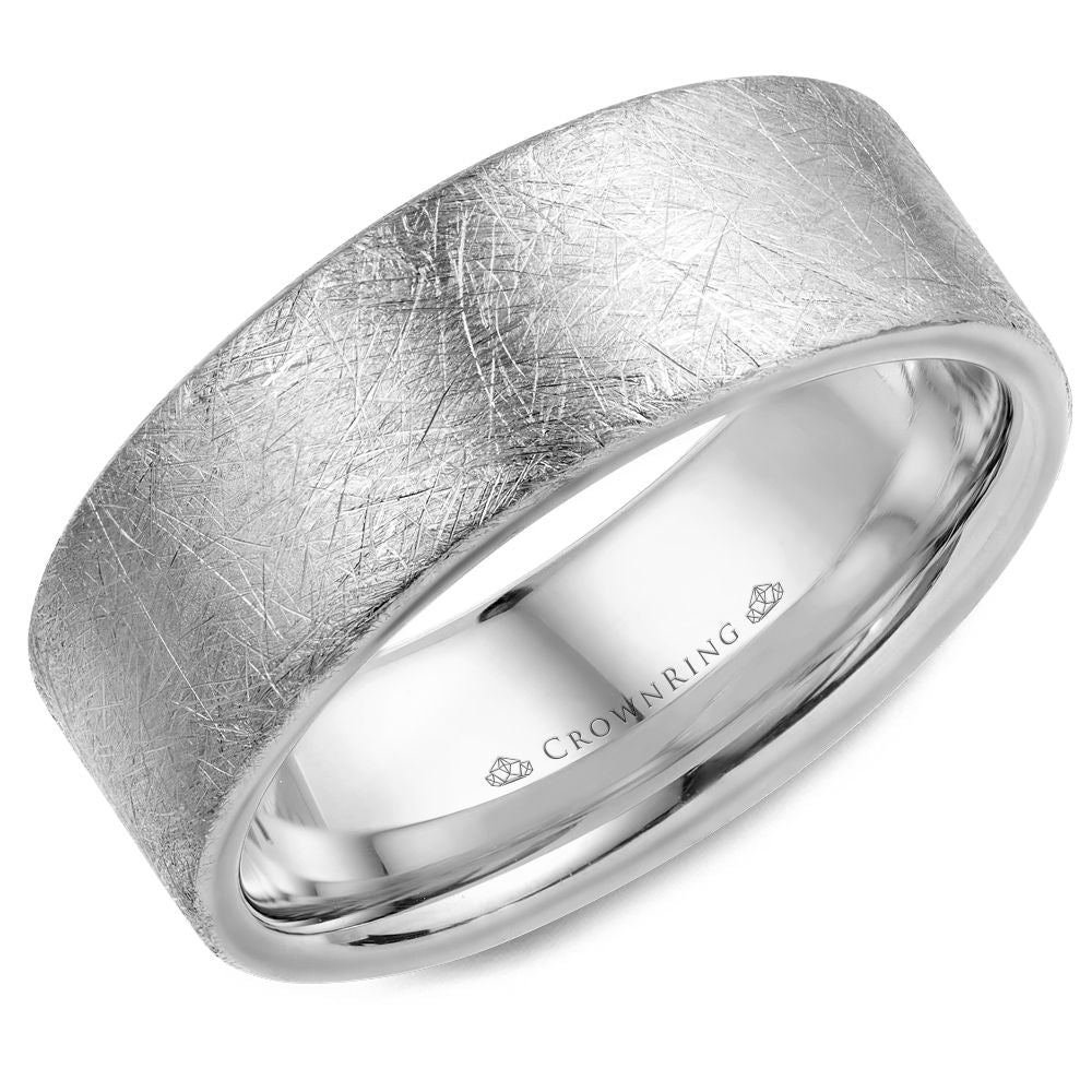 Crownring Wedding Band - WB-025C8W-M10