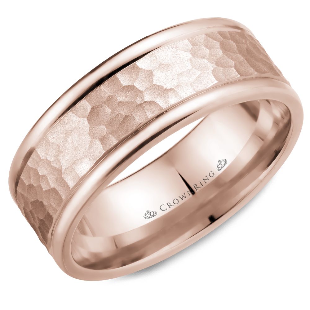 Crownring Wedding Band - WB-028C8R-M10