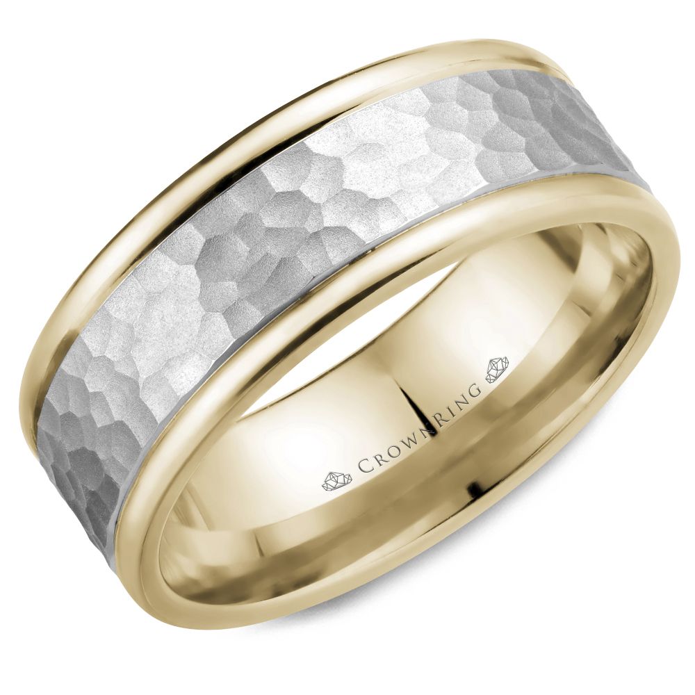 Crownring Wedding Band - WB-028C8WY-M10