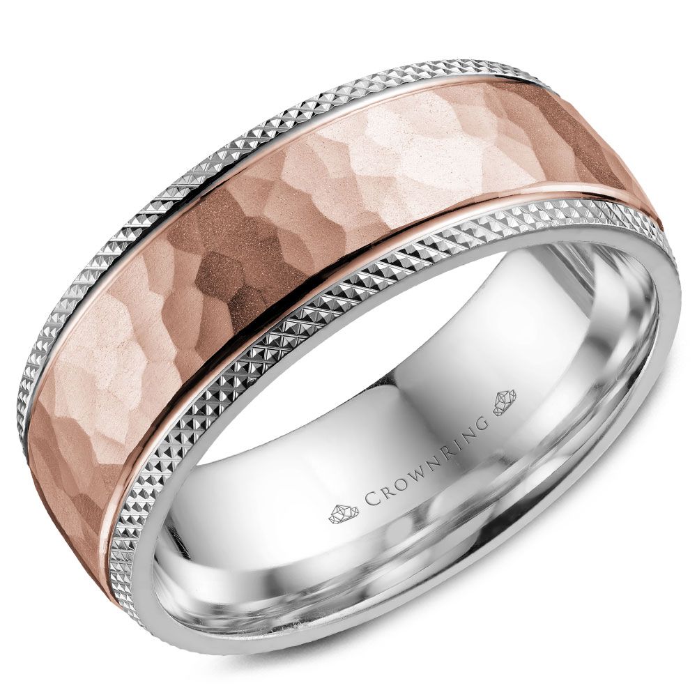 Crownring Wedding Band - WB-035C8RW-M10