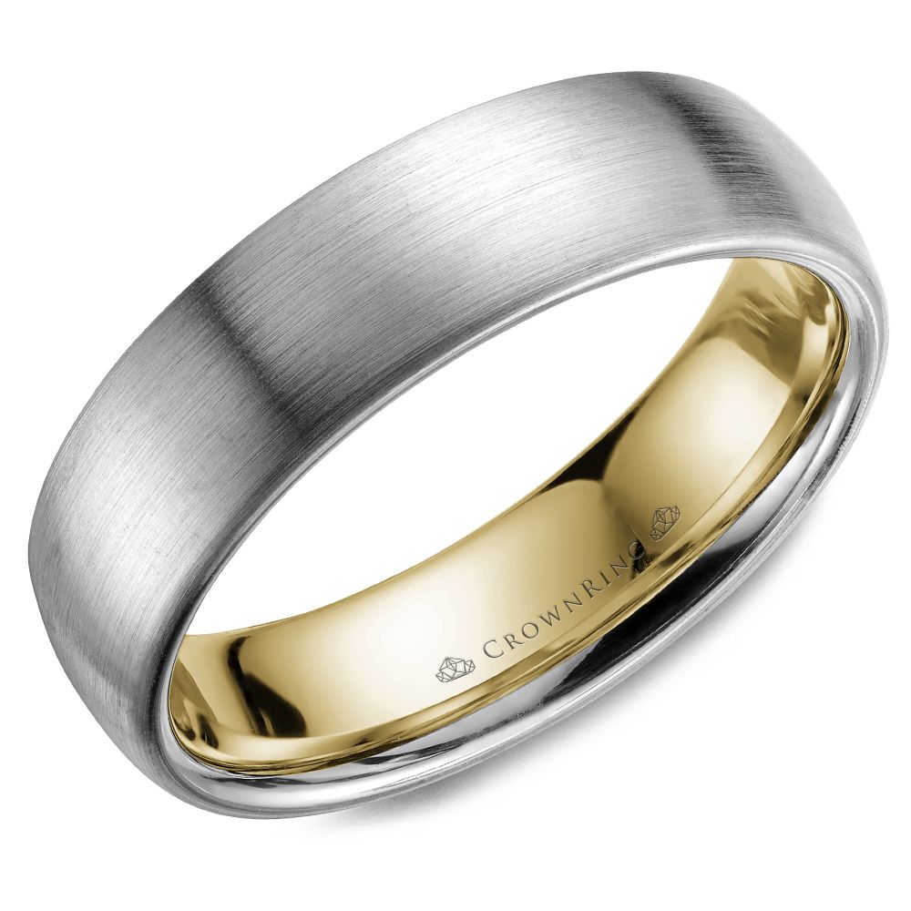 Crownring Wedding Band - WB-039C6WY-M10