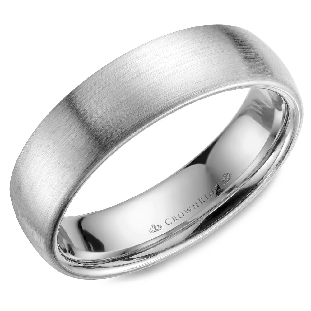 Crownring Wedding Band - WB-039C6W-M10