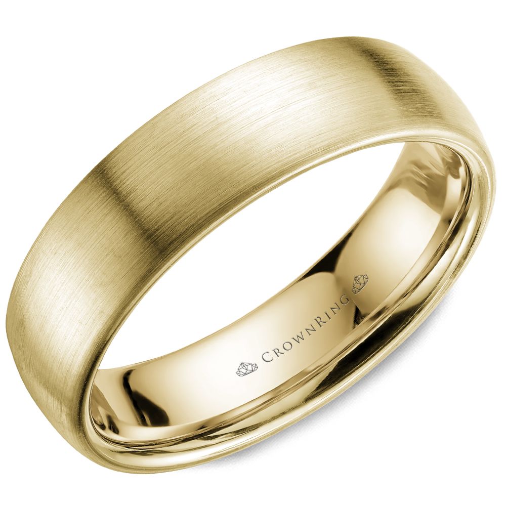 Crownring Wedding Band - WB-039C6Y-M10