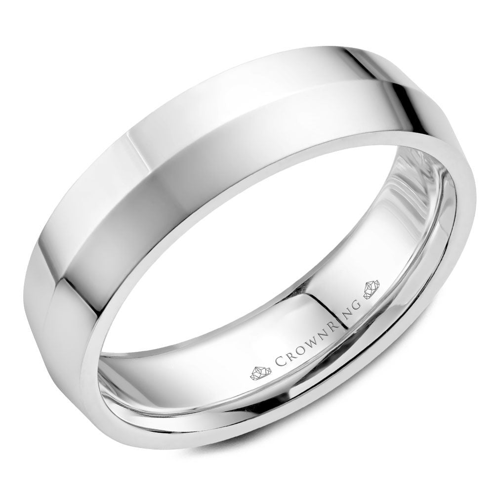 Crownring Wedding Band - WB-062C6W-M10