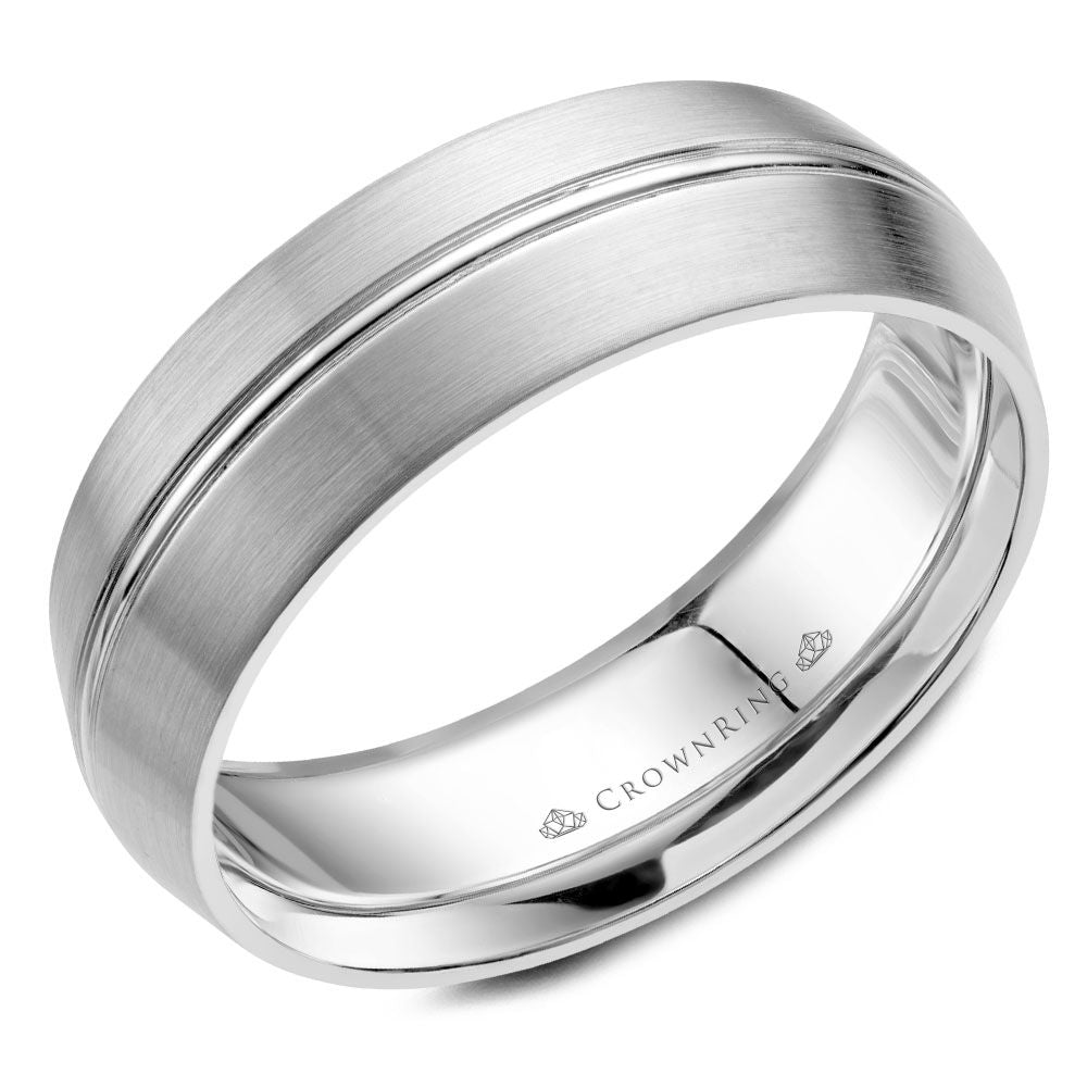 Crownring Wedding Band - WB-063C7W-M10