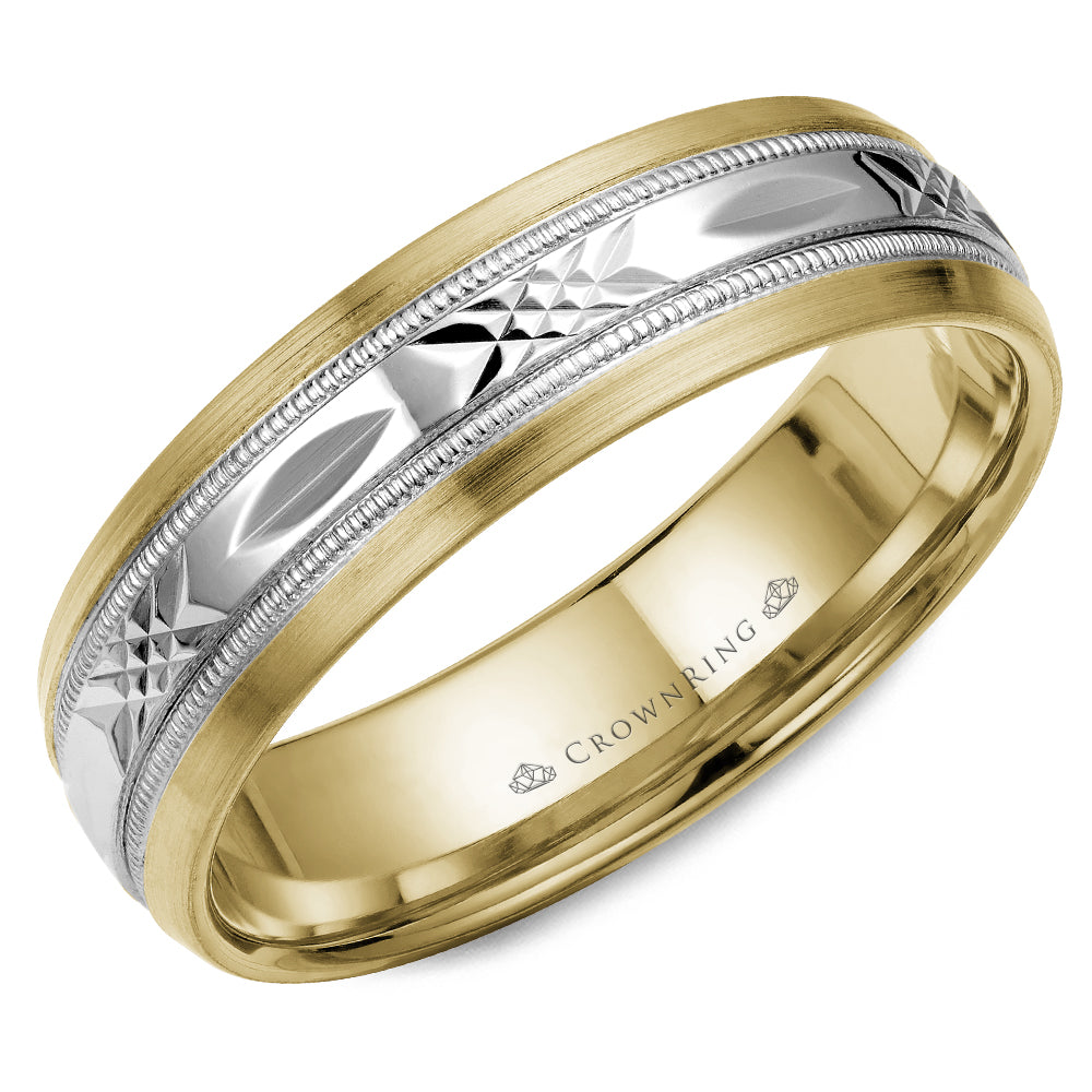 Crownring Wedding Band - WB-7000-M10