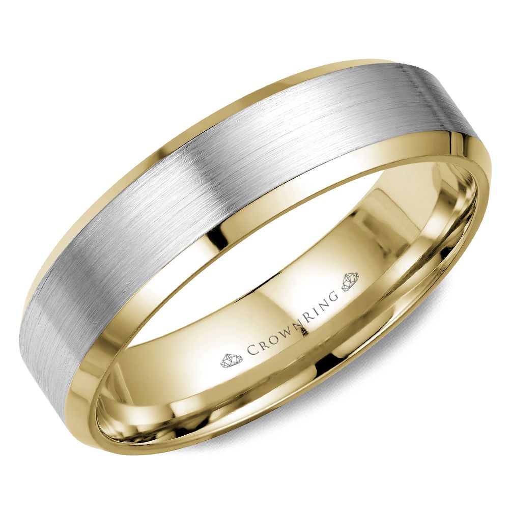 Crownring Wedding Band - WB-7007WY-M10