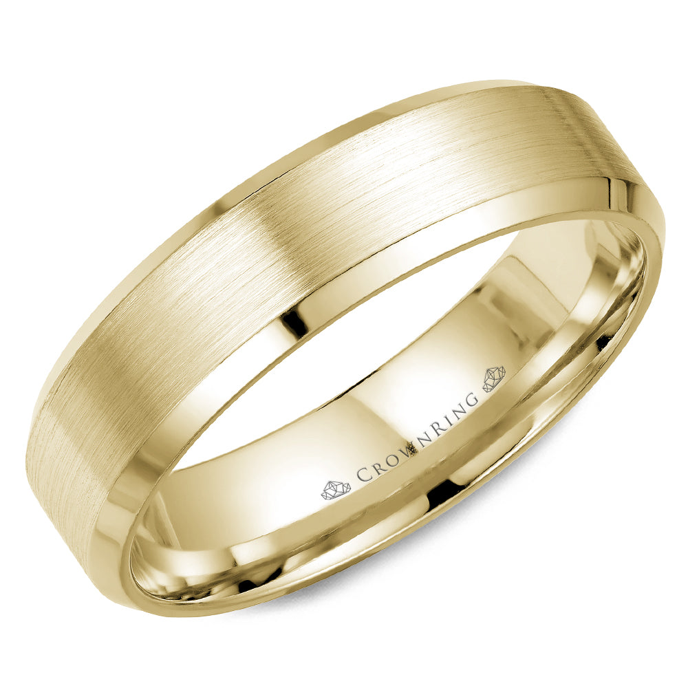 Crownring Wedding Band - WB-7007Y-M10