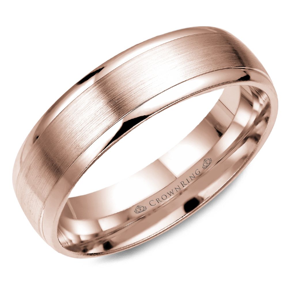 Crownring Wedding Band - WB-7019R-S10