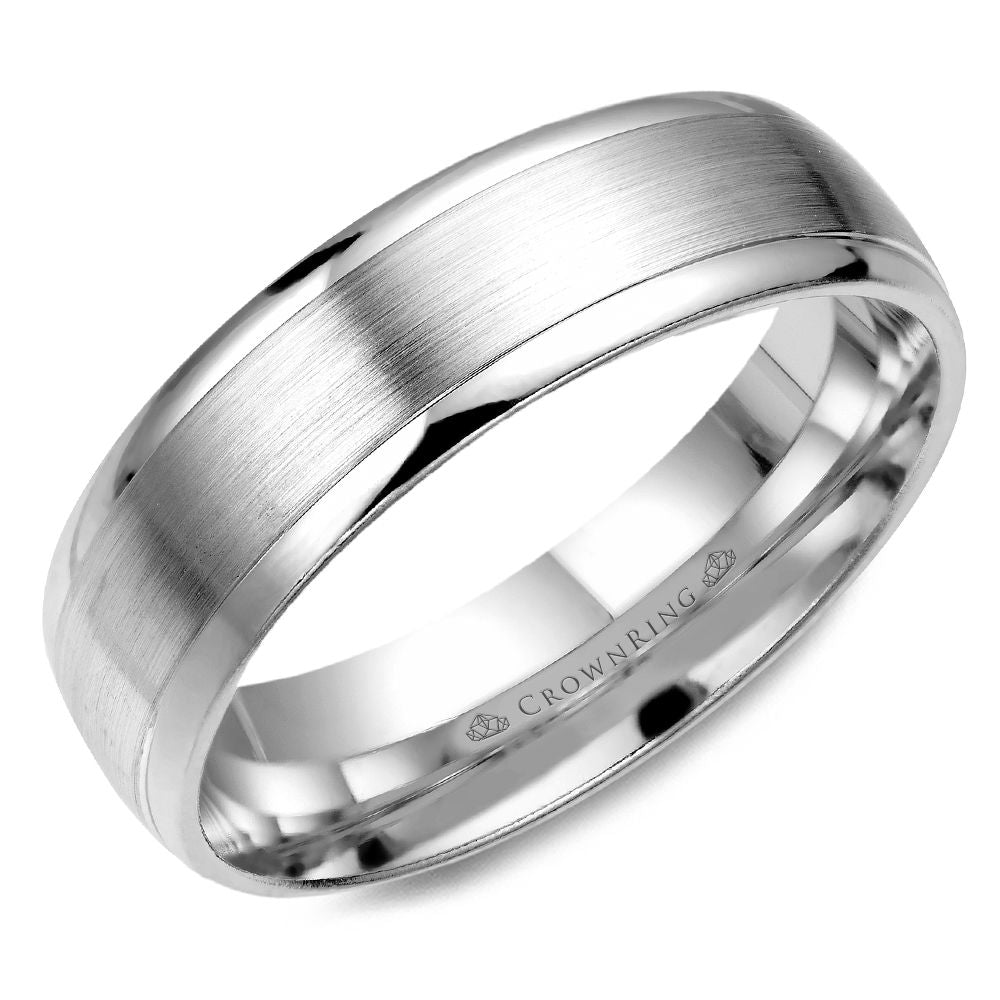 Crownring Wedding Band - WB-7019Y-S10