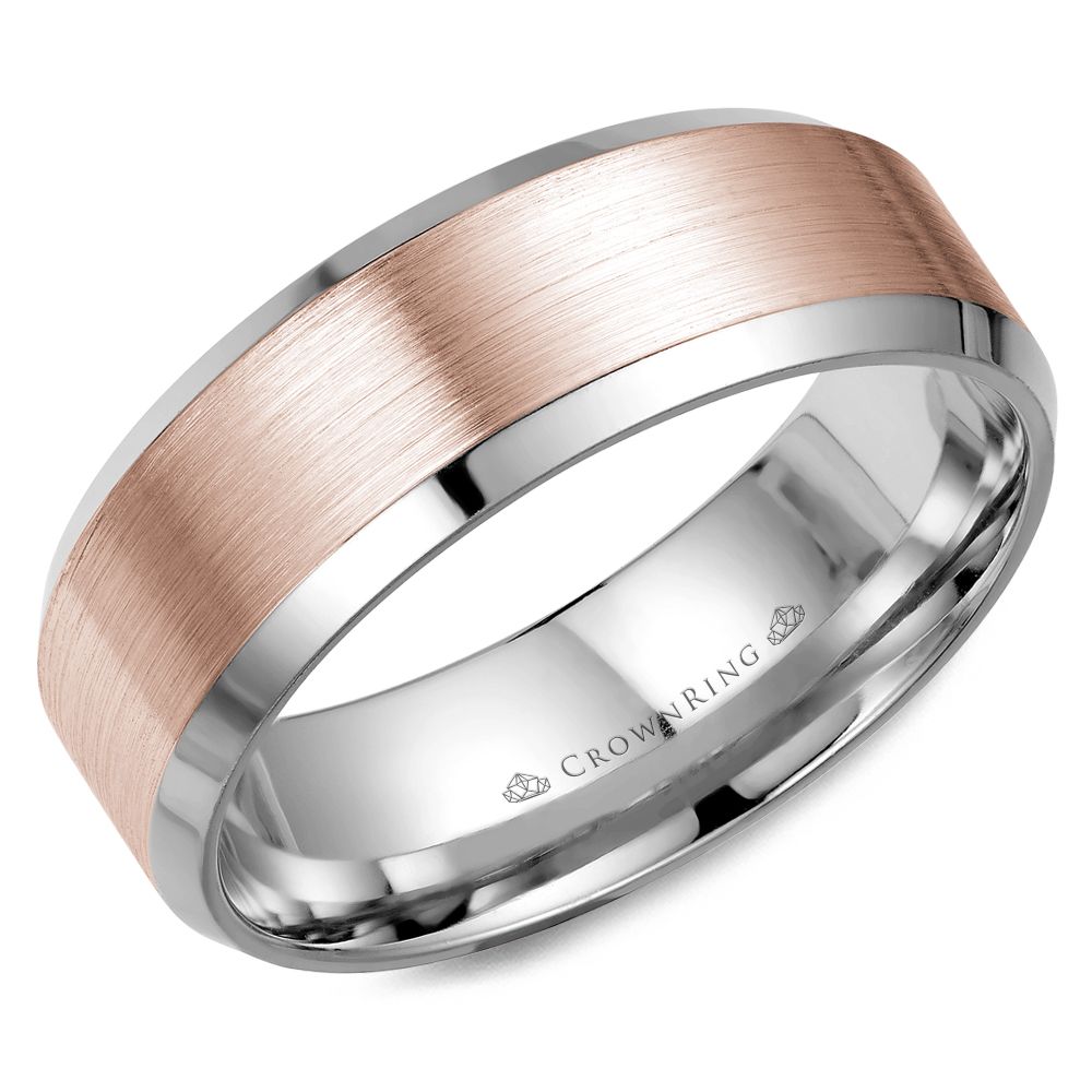 Crownring Wedding Band - WB-7131RW-S10