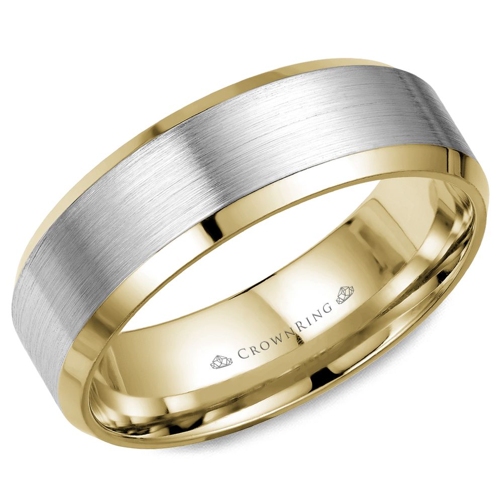 Crownring Wedding Band - WB-7131WY-M10