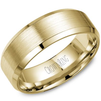 Crownring Wedding Band - WB-7131Y-M10