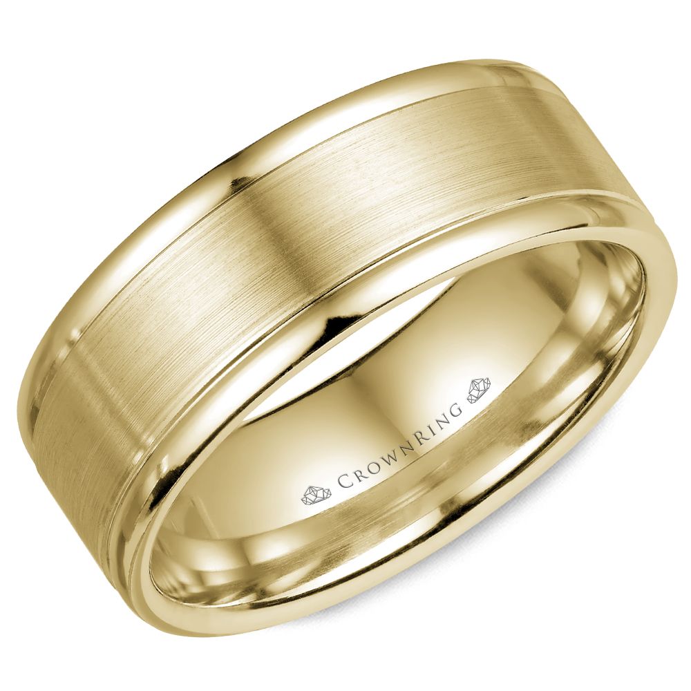 Crownring Wedding Band - WB-7134YSP-M10