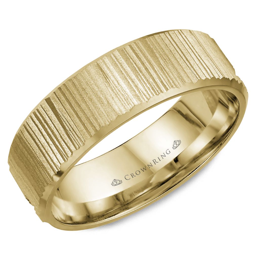 Crownring Wedding Band - WB-7920Y-M10