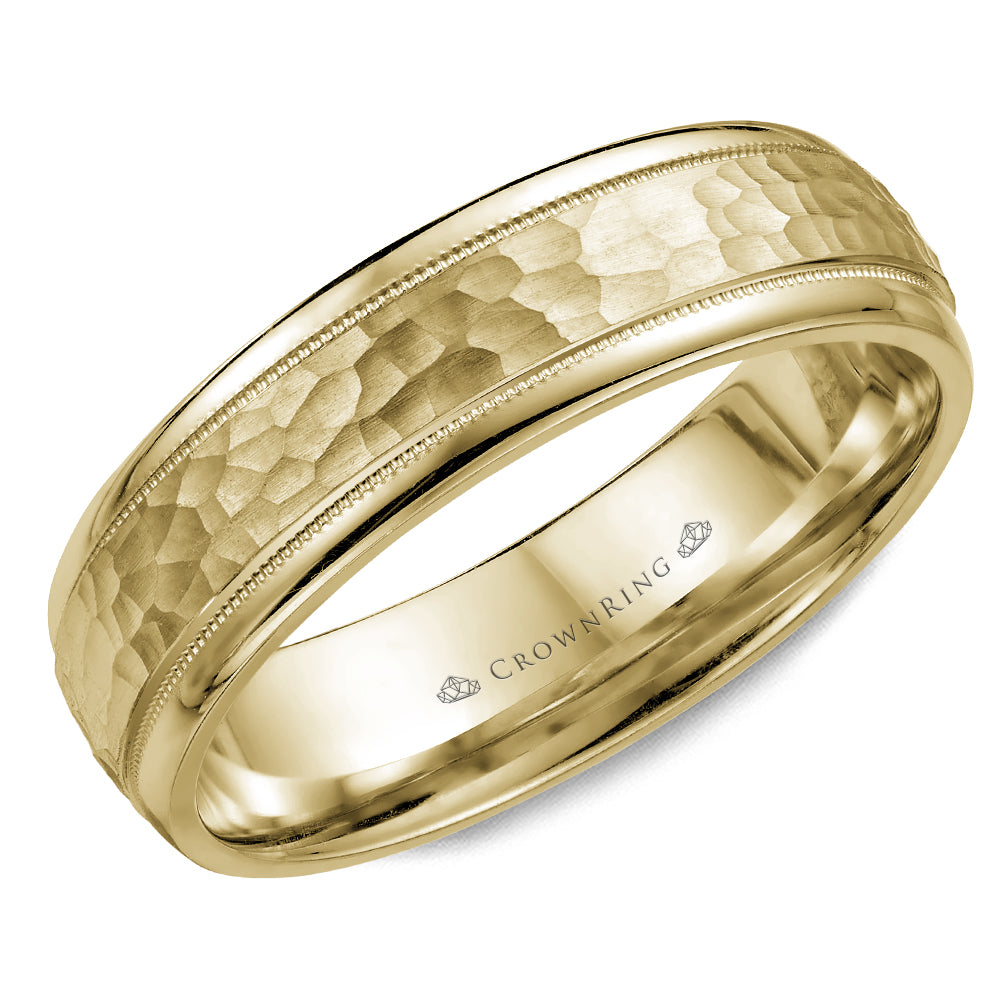 Crownring Wedding Band - WB-7926Y-M10