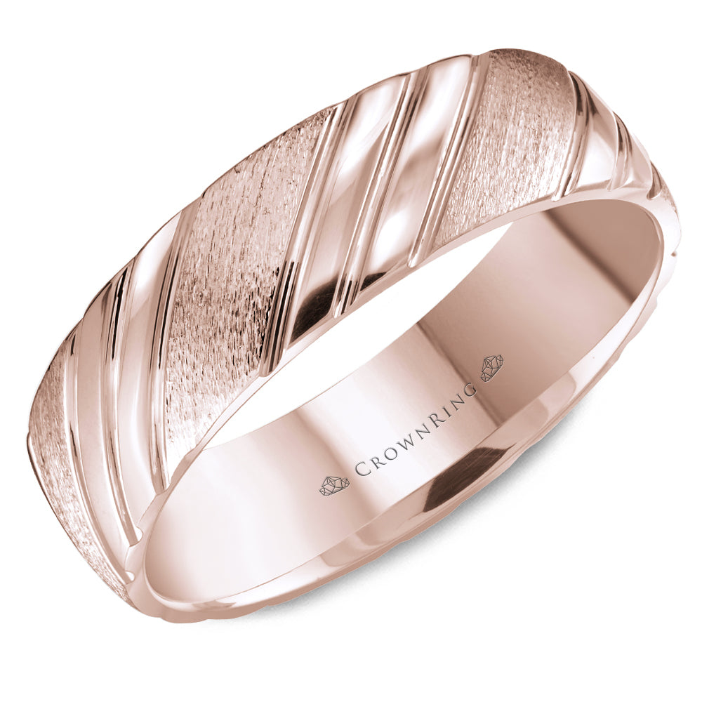 Crownring Wedding Band - WB-8051R-M10