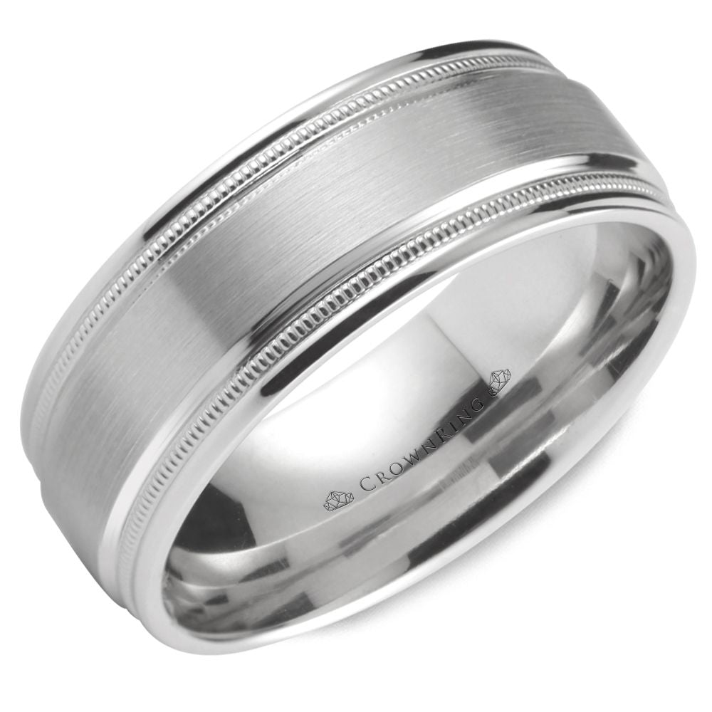 Crownring Wedding Band - WB-9844-M10