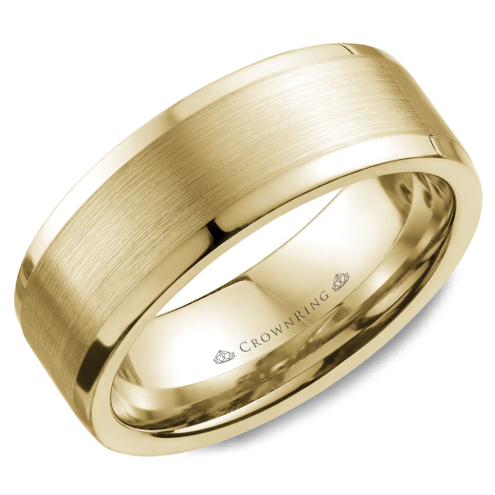 Crownring Wedding Band - WB-9845Y-M10