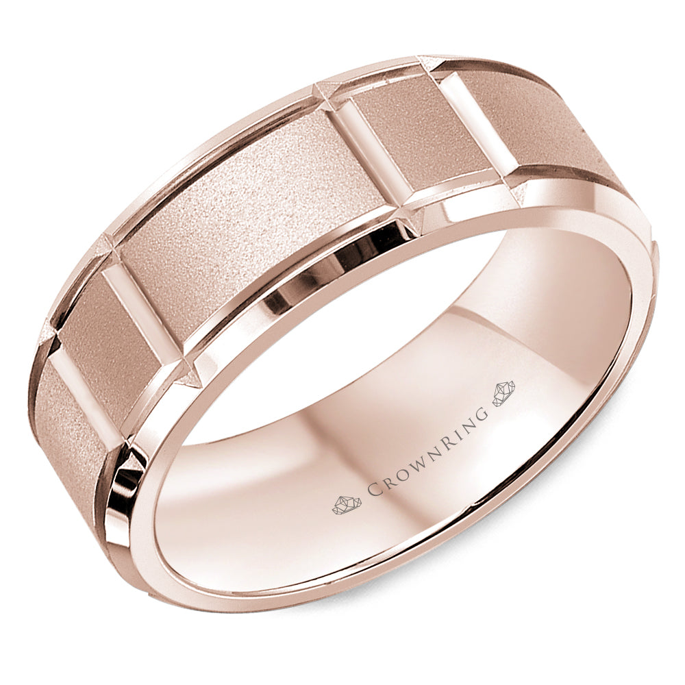 Crownring Wedding Band - WB-9910R-M10