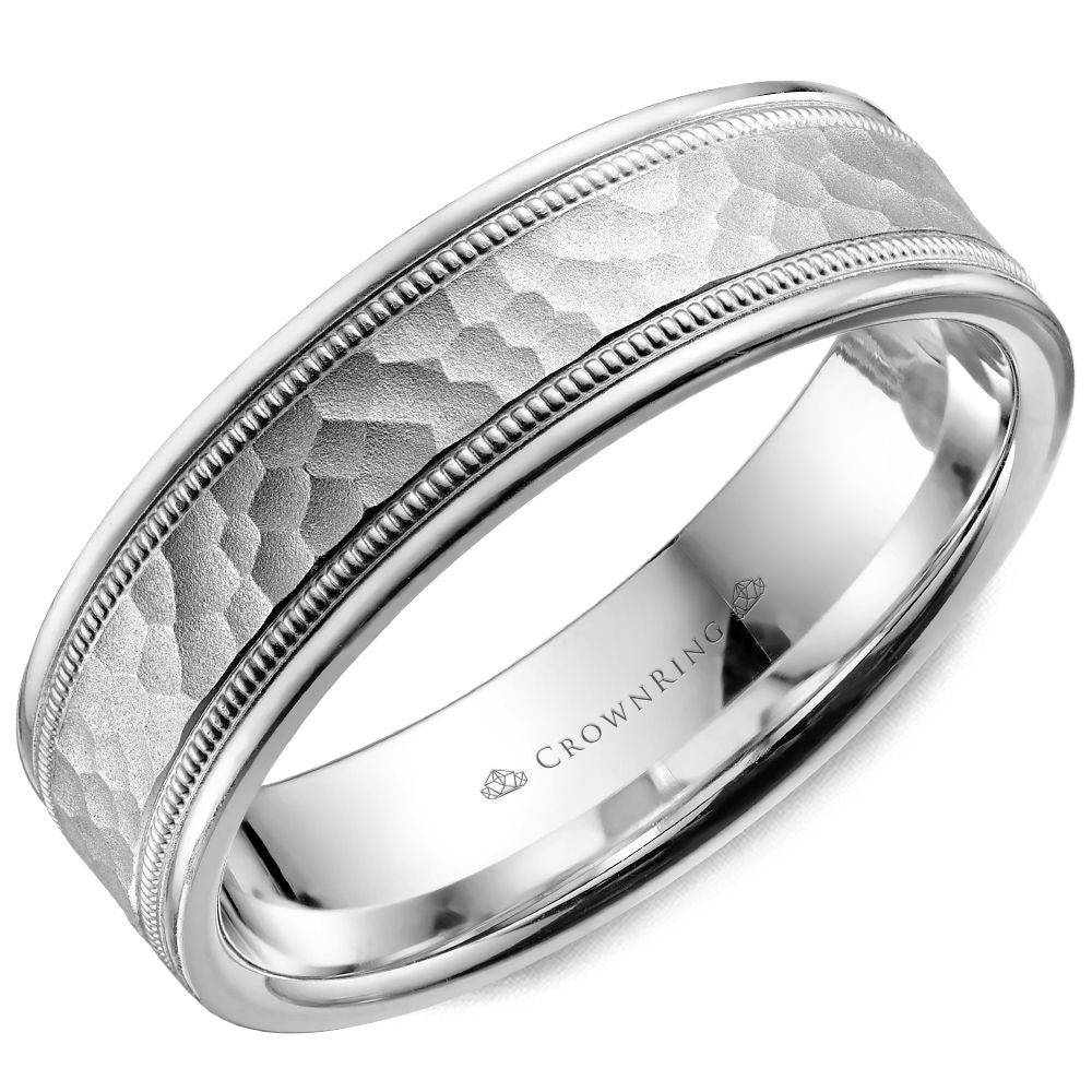 Crownring Wedding Band - WB-9917-M10