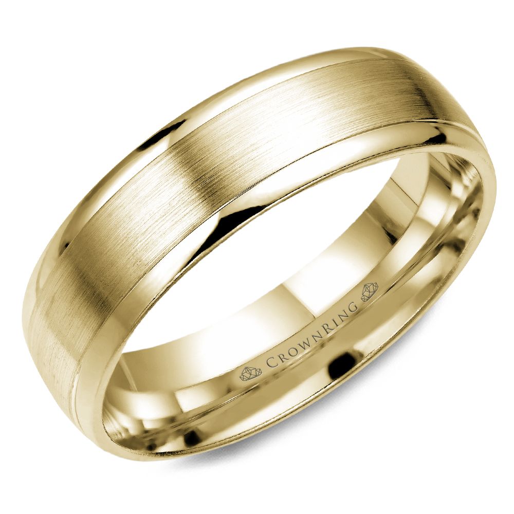 Crownring Wedding Band - WB-7019Y-M10