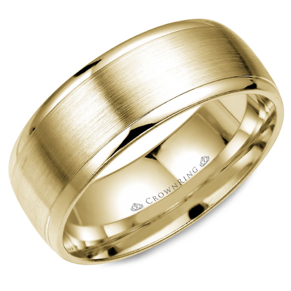 Crownring Wedding Band - WB-7023Y-M10