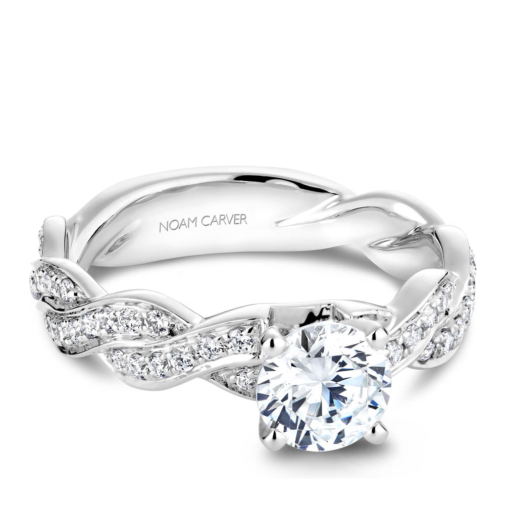 noam carver engagement ring - b059-01ws-100a