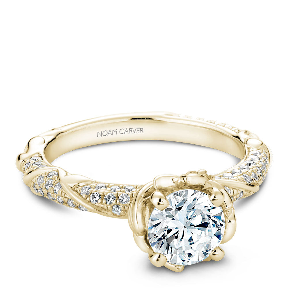 noam carver engagement ring - b081-02ym-100a