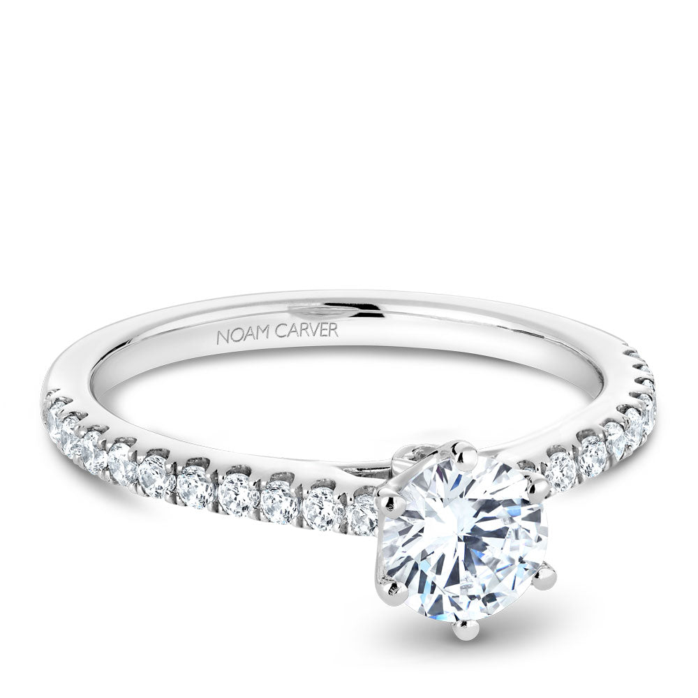 noam carver engagement ring - b142-17ws-100a