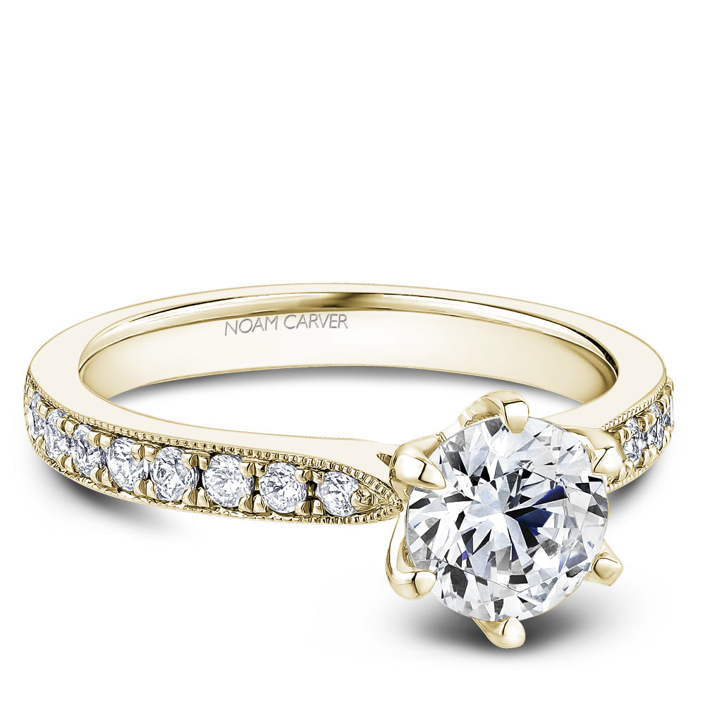 noam carver engagement ring - b341-01ys-100a