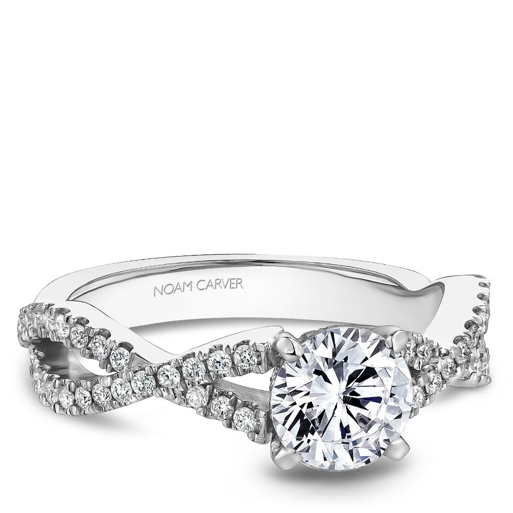 noam carver engagement ring - b522-01ws-100a