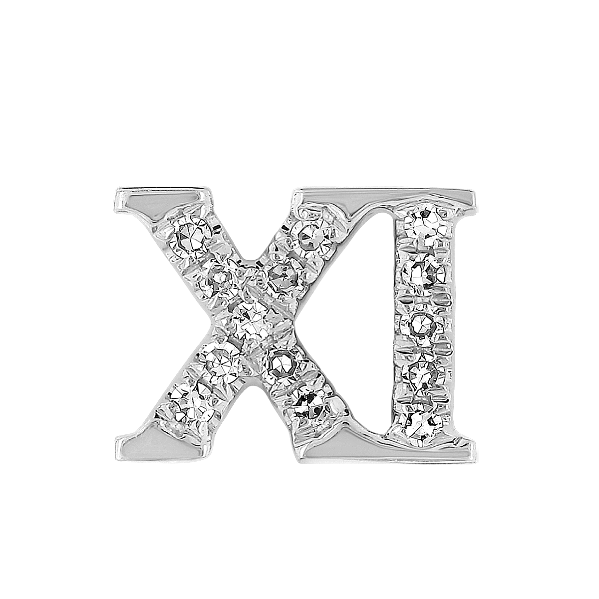 Roman Numeral XI Charm – Michael and Son's Jewelers